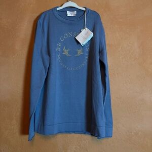 Brunello Cucinelli Be Conscious Cotton Sweater Boys Size 10 Made in Italy NWT